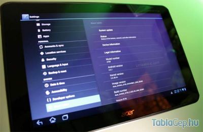 Acer Iconia Tab A700