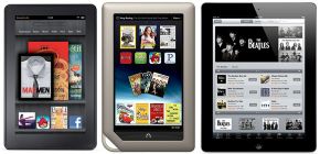 Kindle Fire, Nook Tablet vagy iPad 2?